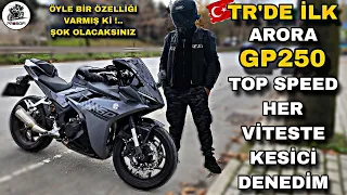 HANİ R25 KADAR GİDERDİ ? & GP250 TOP SPEED.. GPS İLE SAPMASINI ÖLÇTÜM & MÜKEMMEL BİR ÖZELLİĞİ VAR!