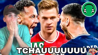 ( React ) 🎵 DEU PSG!!! NEYMAR E CIA ELIMINAM BAYERN DA CHAMPIONS | Paródia Ele e Ele, Eu sou Eu