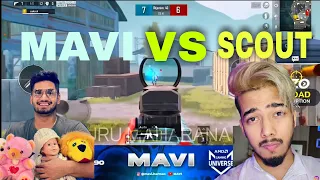 SCOUT VS MAVI BOTH FULL POV TDM MATCH   FRIENDLY CHALLENGE   SCOUT AND MAVI ON LIVE STREAM TDM MATCH