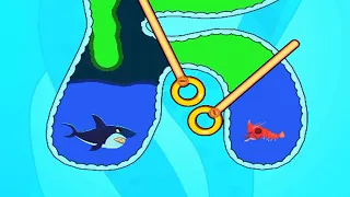 Save The Fish - All Levels 50-64 Gameplay Android, iOS