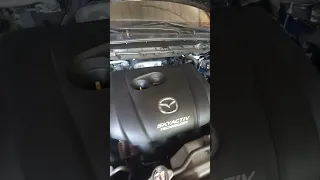 Стук на холодную (при прогреве) на Mazda CX-5 Skyactive 2.5