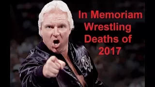 In Memoriam Wrestling Deaths of 2017