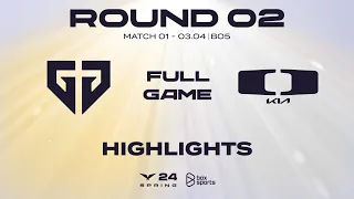 Full Highlights GEN vs DK | Playoffs R2D1 | LCK Mùa Xuân 2024 [03.04.2024]