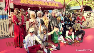 GALA PREMIERE CIRCUS RONCALLI - Interviews mit Prominenten & Freunden auf dem RED CARPET!