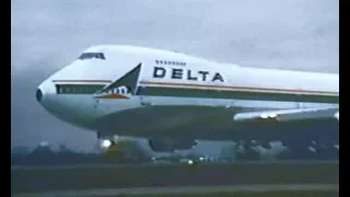 Delta Boeing 747-132 Commercial - 1972