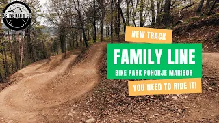 New FAMILY LINE at Bike Park Pohorje Maribor is AMAZING | Nejc Šikman | BPPM