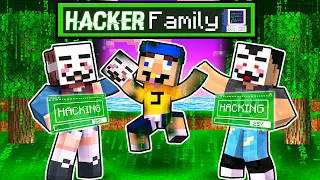 Jeffy Is Adopted By A HACKER Family In Minecraft!