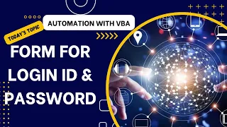 Getting started with user forms (VBA) | Form for login ID & password