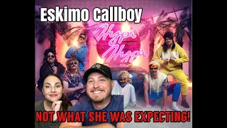 Wife's First time hearing ESKIMO CALLBOY: "HYPA HYPA" (REACTION!!)