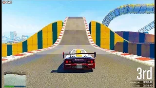 GTA 5 - Stunts Race "Stunt Vespucci" Impossible Stunts Car Game Pc GamePlay #6