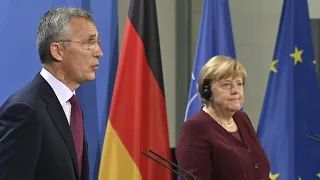 Nato-Streit mit Russland: Merkel verteidigt Dialog mit Moskau | AFP