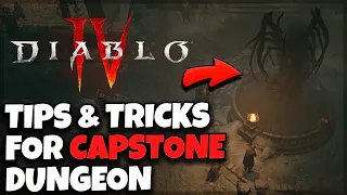 [DIABLO 4] Beat The Capstone Dungeon Easily! Capstone Dungeon Tips & Tricks - Full Run Gameplay