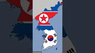 Korean War #shorts #geography #history #korea #roc #dprk #war #viral #countries #popular #trend