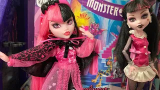 NEW MONSTER HIGH G3 DRACULAURA DOLL REVIEW AND UNBOXING