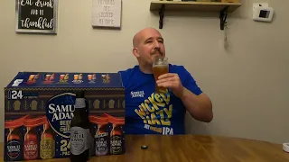 Sam Adams Beers for Cheers 2022 variety pack beer review