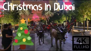 [4K] Christmas In Dubai 2022 | Expo City 2022 | Emirati Show | Walking Tour