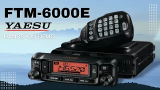 FTM-6000E Dual-Band FM Mobile Transceiver - Hands-on Demo!
