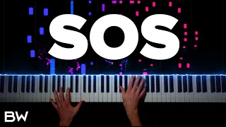 SOS - Avicii & Aloe Blacc | Piano Cover by Brennan Wieland