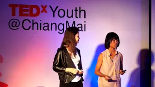 Fascinating fiction | Claire Jenns & Nodoka Ikeda | TEDxYouth@ChiangMai