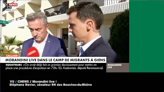 VU du 18/11/22 : "Visite du camp des migrants"