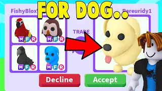 Trading All My Legendary Pets Until I Get Traded a Dog!
