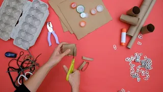 Let's Make Art! Family Workshop at Home: El Anatsui