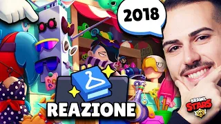 RARISSIME... REAZIONE a TUTTE le MIE SKIN di BRAWL STARS!