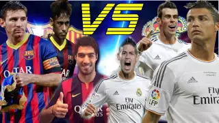 James Rodriguez,Bale,Ronaldo VS Neymar,Suarez,Messi - El Clasico 2016 | HD