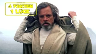 Star Wars: 4 Fakten eine Lüge Luke Skywalker