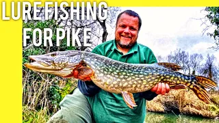 Pike Fishing - Lure Fishing - Nicely Marked Double! (Video 207)