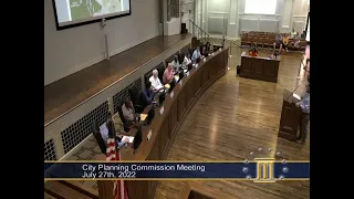 CITY PLANNING COMMISSION (7/28/22)