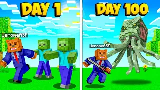 I Survived 100 Days In Minecraft Eternity