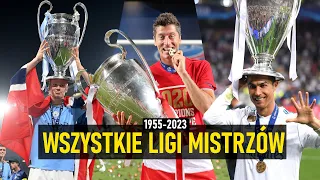 Wszystkie Finały Ligi Mistrzów 🏆 1955-2023 ᴴᴰ