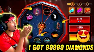 I Got 99999 Diamonds & Lokesh Gamer Bundle In Free Fire | Free Fire New Event | Unlimited Diamonds