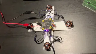 Quadcopter Drone Building Step 1: Testing all 4 Motors Using SpeedyBee F405 stack