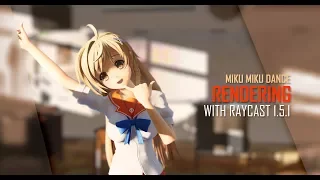 [TUTORIAL] [MMD] Rendering with Raycast 1.5.1