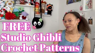 6 Free Studio Ghibli Inspired Crochet Patterns and Where to Find Them