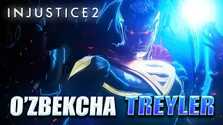 INJUSTICE 2 (ADOLATSIZLIK 2) / SYUJET TREYLERI O'ZBEK TILIDA / ADOLAT LIGASI 2 UZBEKCHA TARJIMA