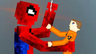 Mutation Syringe Makes Spiderman a TITAN - People Playground Gameplay