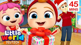 Der kleine Weihnachtswichtel | Kinderlieder für Kleinkinder | Little World Deutsch