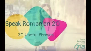 ▶️30 Romanian Basic Phrases Phrases You’ll Use Over and Over🆘