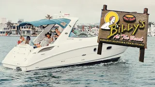 Sea Ray 310 Sundancer Tour | Billy's at the Beach