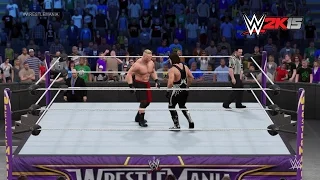 WWE 2K15 Fantasy Showdown: Sting vs. Brock Lesnar - NEXT GEN