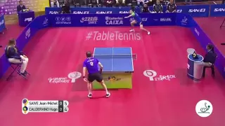 Jean-Michel Saive vs Hugo Calderano