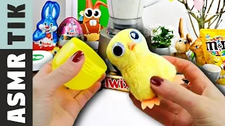 BABY EASTER chicks ASMR Dinner! Kluna Tik Dinner ASMR eating sounds no talk