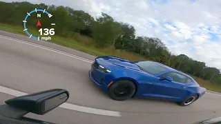 Camaro ss vs mustang gt