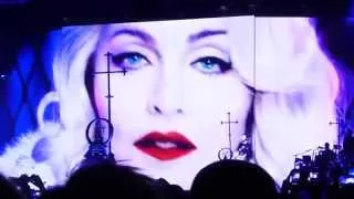 Madonna - Intro / Iconic - Rebel heart tour, Stockholm, Sweden 14/11 - 2015