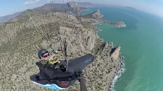 Веселое Крым, Полет на параплане, Yalta-Pragliding