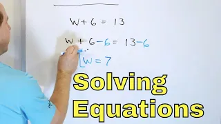 Solving 1-Step Equations w/ Addition & Subtraction - [6-11-1]