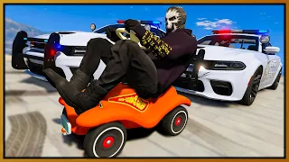 I Annoyed Cops with Toy Car in GTA 5 RP..